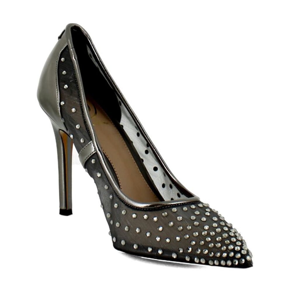 Sam Edelman Hazel Metallic Iron Glitz